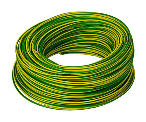 10 Meter ALPTEG H05V-K Kabel 0,75 mm² grün-gelb von ALPTEG