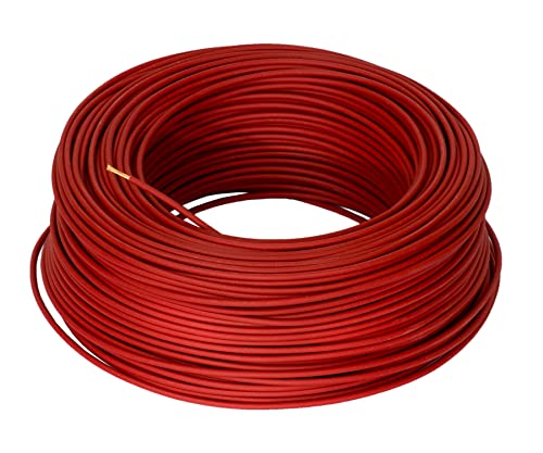 10 Meter ALPTEG H05V-K Kabel 1,0 mm² rot von ALPTEG