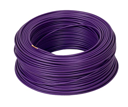 10 Meter ALPTEG H05V-K Kabel 1,0 mm² violett von ALPTEG