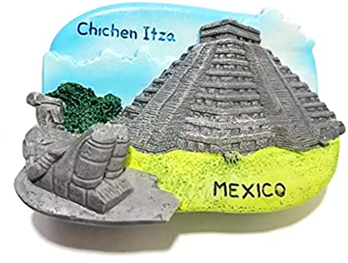 Chichen Itza Mexiko Mexiko Magnet Kühlschrank Kühlschrank Magnet Dekoration Aufkleber Souvenir Harz Handwerk Küche Whiteboard von ALTKO