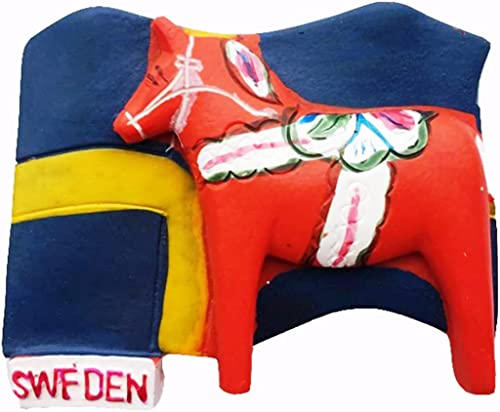 Dalamu Flagge Schweden Magnet Kühlschrank Kühlschrank Magnet Dekoration Aufkleber Souvenir Harz Handwerk Küche Whiteboard von ALTKO