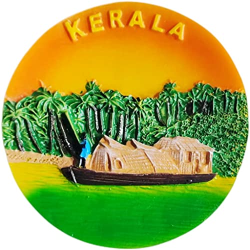 Kerala India Magnet Kühlschrank Kühlschrank Magnet Dekoration Aufkleber Souvenir Harz Handwerk Küche Whiteboard von ALTKO