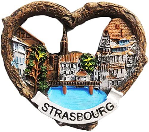 Strasbourg Frankreich Strasbourg Magnet Kühlschrank Kühlschrank Magnet Dekoration Aufkleber Souvenir Harz Handwerk Küche Whiteboard von ALTKO