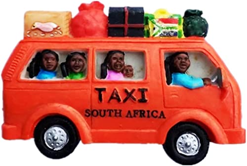 Taxi Südafrika Magnet Kühlschrank Kühlschrank Magnet Dekoration Aufkleber Souvenir Harz Handwerk Küche Whiteboard von ALTKO