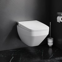 CCCPA1700SC Inspire V2.0 FlashClean Wand-WC spülrandlos mit TouchReel elektronischem E-Sitz, Sitzheizung und Beleuchtung - Weiß - Am.pm von AM.PM