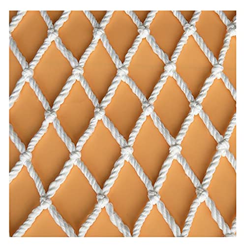 AMDHZ Sicherheitsnetz for Kinder Balkonnetze for Katzen Schutznetz Drinnen Draußen Geländergitterschutz for Balkonfenstertreppen (Color : 5cm mesh, Size : 2x6m(7x20ft)) von AMDHZ