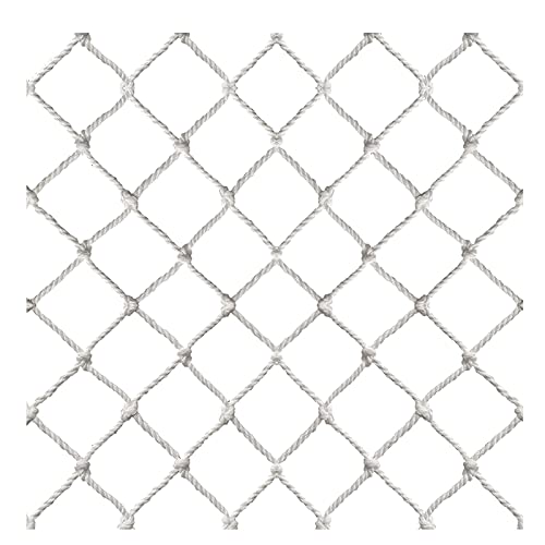 AMDHZ Sicherheitsnetz for Kinder Sicherheitsnetz for Haustierkatzen Kletternetz Absturzsicherungsnetz Sicherheitsnetze for Balkon,Garten,Spielplatz (Color : 10cm mesh, Size : 5x6m(16x20ft)) von AMDHZ