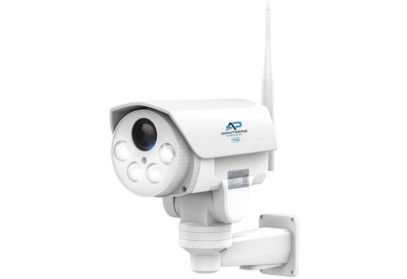 AP AP 5x Zoom Überwachungskamera LTE 4G Mobilfunk PTZ mit 5MP P5064 Überwachungskamera (Außen, Innen) von AP