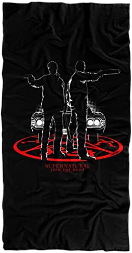 Supernatural Groß Strandtuch Erwachsene Badetuch für Männer Damen Mikrofaser Kinder Beach Towels Pflegeleicht Saugstark Strandlaken (140x70cm, SPN6) von APOH