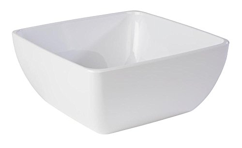 APS 84425 Schale PURE, 32 x 32 cm, Höhe 14 cm, Melamin, weiß von APS