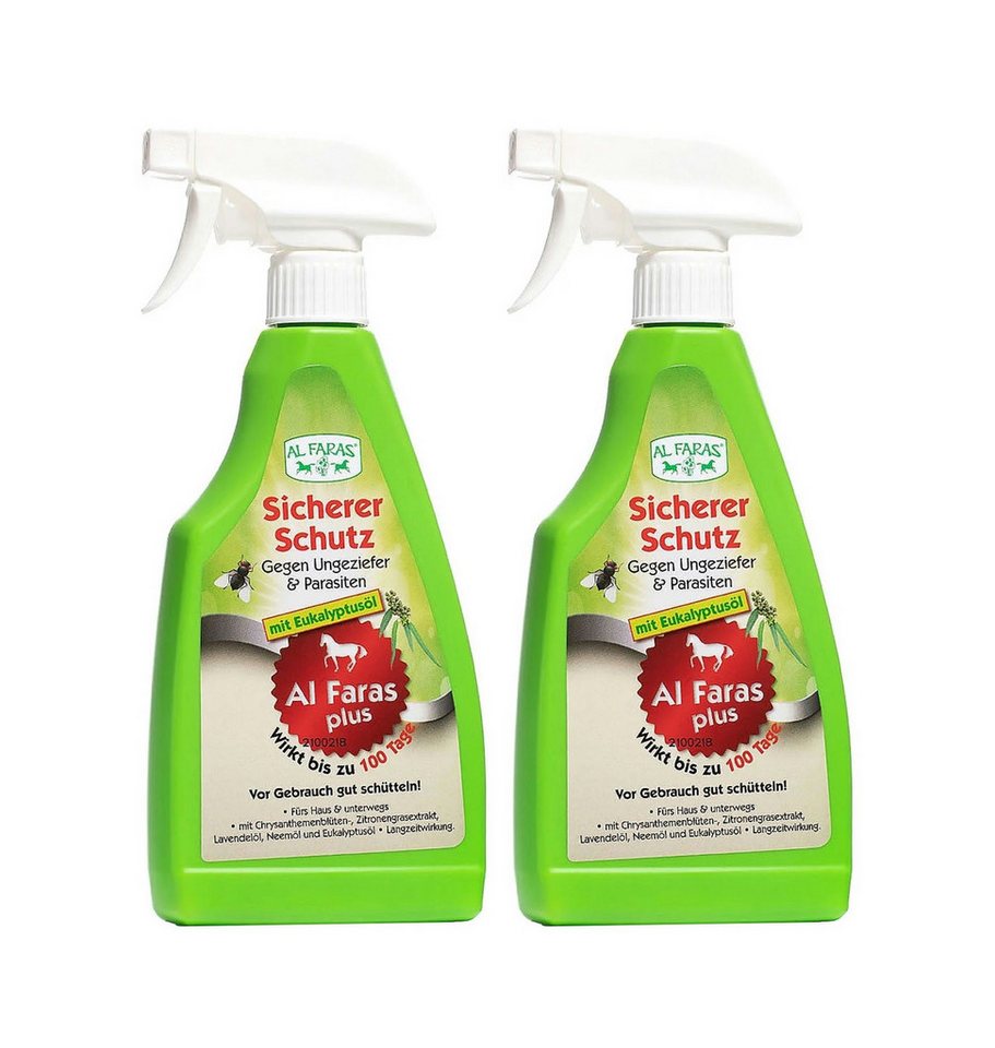 AQUA CLEAN Insektenspray AL FARAS Insektenschutz für Umgebung & Oberflächen 2x500ml, 1 l von AQUA CLEAN