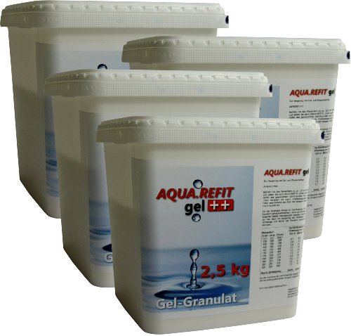 Aqua REFIT Wasserkern Vergelung in Wasserbetten, Gelbetten - Wasserbett Gel Granulat Pulver 10,50 €/kg (10 kg) von AQUA.REFIT plus