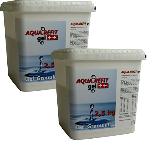 Aqua REFIT Granulat zur Gel-Erzeugung 5,0 kg Wasserbett Gelbett 11,49 €/kg von AQUA.REFIT plus