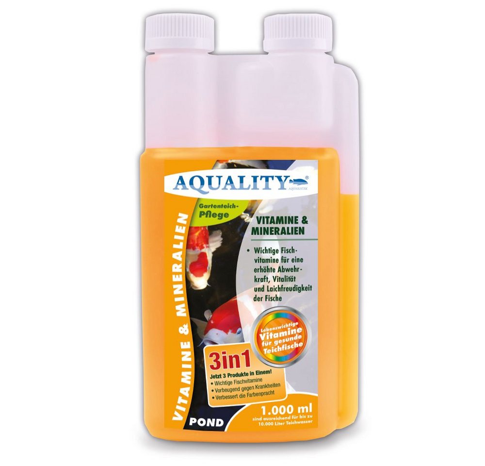 AQUALITY Gartenpflege-Set Vitamine & Mineralien POND 3in1, Vitamine & Mineralien von AQUALITY