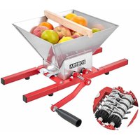 Manuelle Obstmühle 7L Traubenmühle Obstschredder Obstpresse Obsthäcksler Obstmuser - Arebos von AREBOS