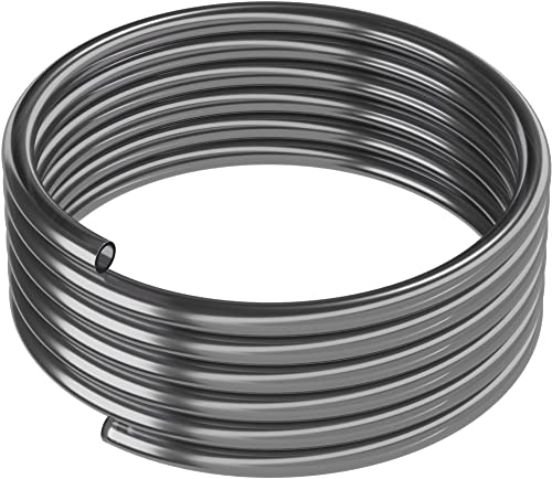 ARKA PVC-Schlauch - 9/12 mm, 5 m, Grau - Robuster und flexibler Schlauch für Aquarien, Teiche und mehr, bietet zuverlässige Leistung in allen Einsatzbereichen. von ARKA