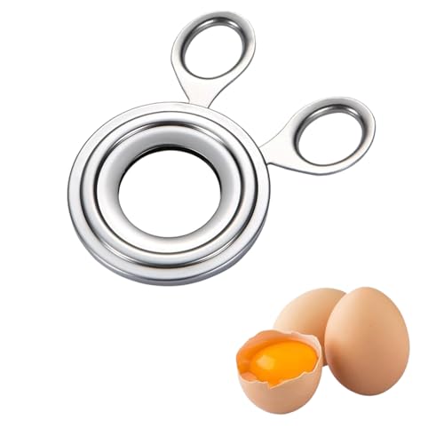 ARTGHJL Egg Topper Cutter, Eieröffner, Edelstahl Ei Scissor, Kitchen Craft Eierköpfer, Gourmet Eierköpfer, Eieröffner für die Versorgung mit Küchenwerkzeugen, Silber von ARTGHJL