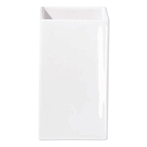 ASA Blumenvase, Keramik, weiß, 11.5x11.5x21 cm von ASA Selection