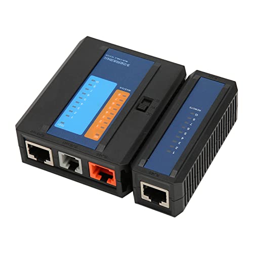 Netzwerkkabeltester, Ethernet Kabeltester, LAN Kabel, Telefonleitung, Zweizweck Wartungswerkzeug für RJ45 RJ11 CAT5 CAT6 CAT7 CAT8 Kabel von ASHATA