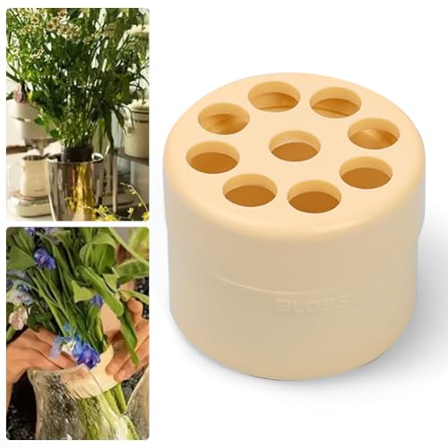 ASIEIT Ikebana-Stielhalter, Spiral-Stielhalter für Vasen, Blumenstielhalter, Blumenstrauß-Twister, DIY-Blumenarrangement-Halter zur Pflanzenfixierung von ASIEIT