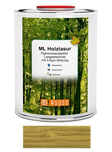 Asuso Holzlasur LANGZEITSCHUTZ 0,75 L tanne von ASUSO