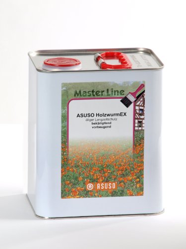 Asuso ML Holzwurm EX Langzeitschutz farblos 3,0 Liter Gebinde von ASUSO