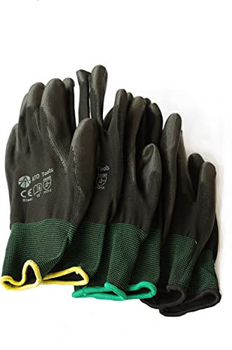 ATO Tools Arbeitshandschuhe Garten Handschuhe Montagehandschuhe Schutzhandschuhe 20 Paar (XL) von ATO CarConcept