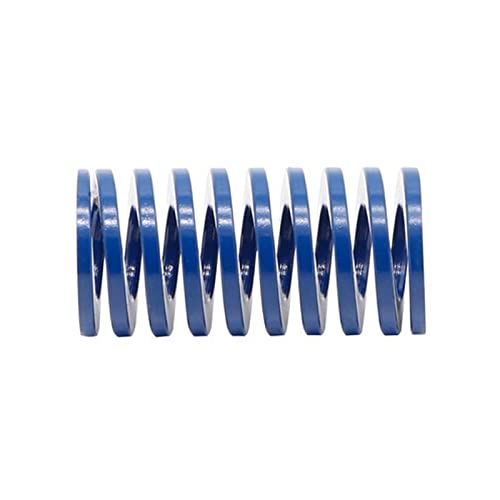 Cjizhao-Druckfedern Blue Light Load Mold Die Springs Spiral Stamping Spring Compression Mold Spring AD 8–14 mm ID 4–7 mm Länge 15–125 mm, 2 Stück, Gute Elastizität (Size : 65mm, Color : 10mm(2pcs)) von AUPCHI