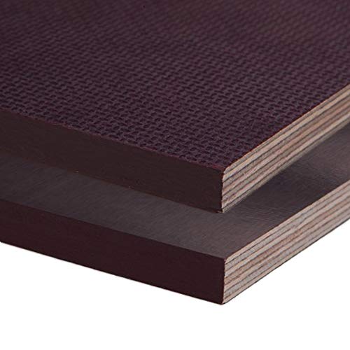 Siebdruckplatte 12mm Zuschnitt Multiplex Birke Holz Bodenplatte (60x70 cm) von AUPROTEC