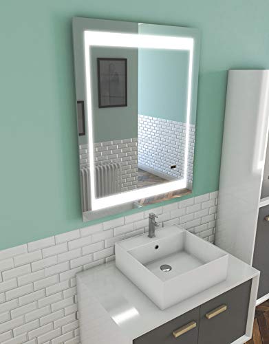 AURLANE MIR012 Badezimmerspiegel, Mehrfarbig von AURLANE