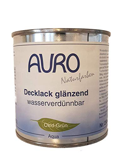 AURO Buntlack, glänzend - Oxid-Grün - 0,375L von Auro