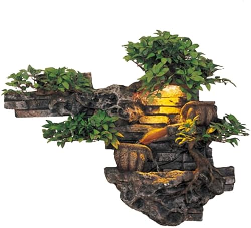 Feng Shui - Wandhängender Zimmerbrunnen mit LED Beleuchtung W 505 S von AURUM