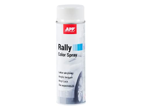 APP Rally Color Spray Acryllack | Lackspray | Sprühfarbe | Schnell trockend | Weiß | 500 ml von AUTO-PLAST PRODUKT