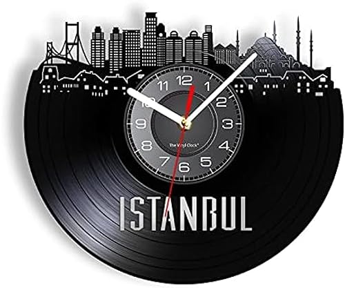 AVJERA Kunst dekorative Istanbul Stadtbild Laser geschnitten Longplay Stadt der Türkei Landschaft Skyline Sehenswürdigkeiten Dekor von AVJERA