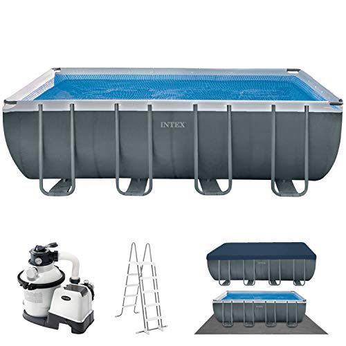 Intex Rechteckpool-Set, Sandfilteranlage, 549 x 274 x 132 cm, Frame 26356 von AWEHIRU