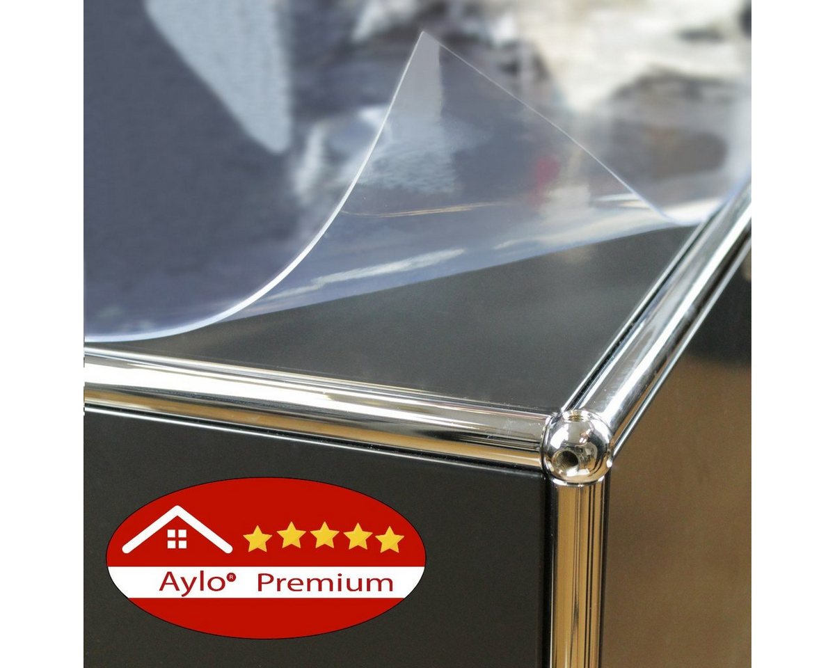 AYLO Tischdecke PVC Kratzschutz für USM Haller Tablare Oberflächenschutzfolie 2 mm matt oder Transparent (Größen wählbar), schütz hochwertige Möbel vor Kratzern von AYLO