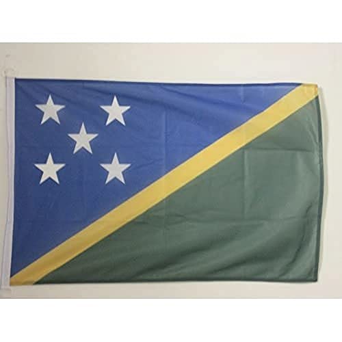 BOOTFLAGGE SALOMONEN 45x30cm - SALOMONEN BOOTSFAHNE 30 x 45 cm Marine flaggen AZ FLAG Top Qualität von AZ FLAG