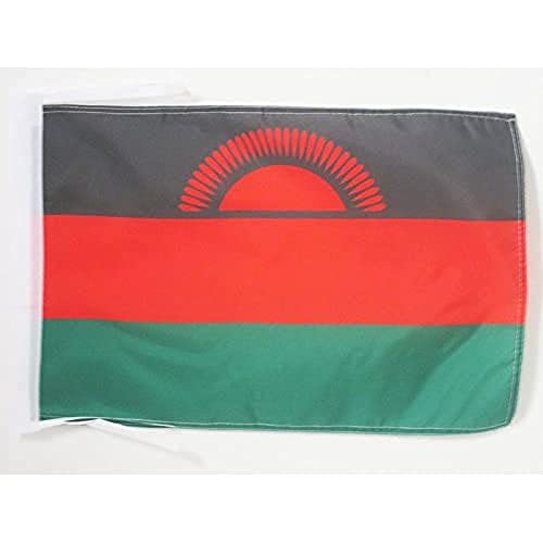AZ FLAG Flagge Malawi 45x30cm mit Kordel - Republik Malawi Fahne 30 x 45 cm - flaggen Top Qualität von AZ FLAG