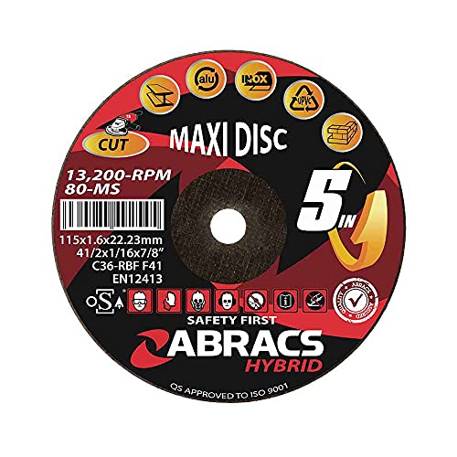 ABRACS HY11516FM Hybrid "5in1" Multi Disc 115 x 1,6 x 22mm Flachmetall von ABRACS