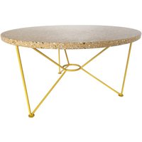 Acapulco Design - The Low Table, H 36 x Ø 65 cm, Terrazzo / citrus von Acapulco Design
