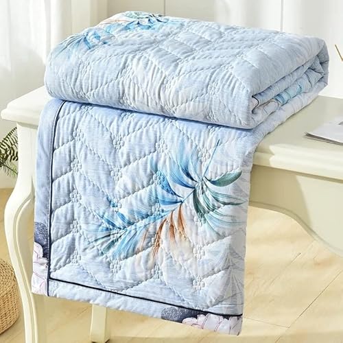 Acdler Kühldecke Sommerdecke ，Soft Touch Steppdecken，Microfaser Sommer Steppbett Im Wende-Design Schlafdecke Daunendecke Sommer Steppbett Leichtsteppbett Microfaser Steppdecke von Acdler