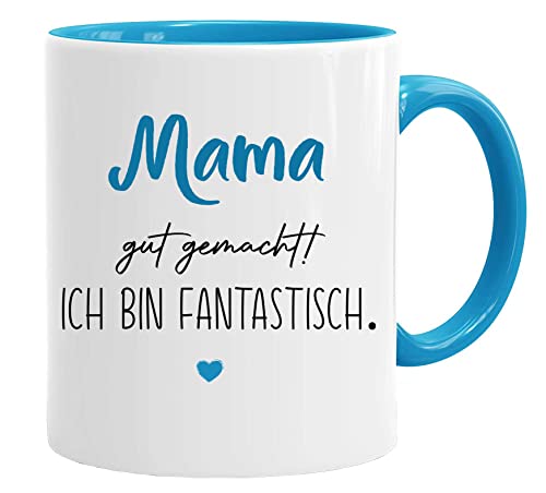 Mama Geschenkidee zum Muttertag | ich bin fantastisch! - Becher/Mug als witziges Geschenk/Lustige und Originelle Geschenke/Tee-Kaffeetasse von Acen Merchandise