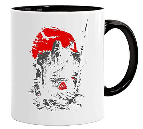Wikinger Tasse |Odin Norse Warrior| Kaffee säuft Kaffee-Becher Geschenk Geschenkidee für alte Männer Papa Opa Kaffeetasse Wikinger-Motiv Tasse mit Spruch | Kaffeetasse | Kaffeetasse | tassen von Acen Merchandise