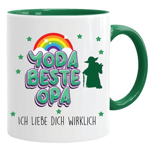 Tasse mit spruch, Yoda beste Opa. Ich liebe dich wirklichTasse Yoda, Baby Yoda Bürotasse lustige Kaffeebecher, tasse Opa, tasse Opa steingut, tasse Opa 2023, tasse Opa sohn, tasse Opa lustig von Acen Merchandise