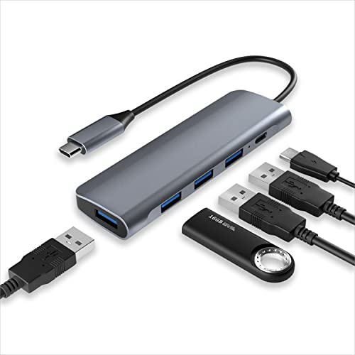 ACROPAQ - USB-C Hub - USB-C, USB 3.0, 5-in-1 - Aluminium von ACROPAQ