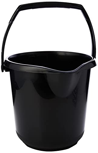 ADDIS Eimer, 10 l, Schwarz von Addis