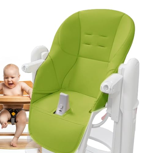 Hochstuhl Kissenbezug | Esszimmerstuhl PU Leder Sitzkissen | Bezug Für Baby-Esszimmerstuhl | Kissen Ersatzbezug Sitzkissen | Für Alle Arten Von Baby-Esszimmerstühlen | Bequem Und Atmungsaktiv von Ahuuen