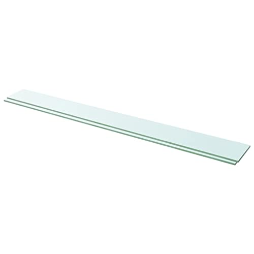 Ailgely 2pcs Glasablage Glasregal, Glasboden Glasscheibe Glasplatte, für Glasregal Transparent für Bad, Küchen,Balkon, Verschiedene Größen 110 x 12 cm von Ailgely