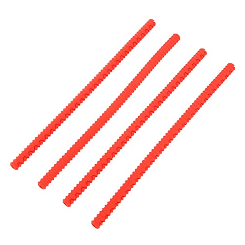 Airshi Ofenregalschutz, Schützende Silikon-Ofenregalabdeckung Gegen Verbrennungen, Küche (Rot) von Airshi