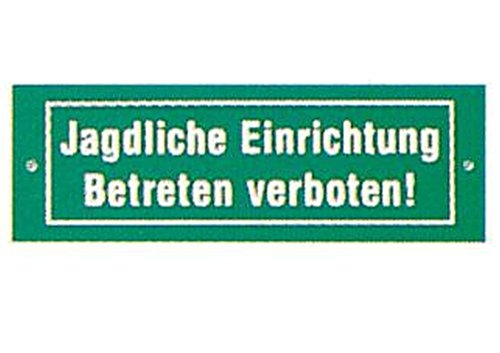 Akah Schild Jagdliche Einrichtung von Akah